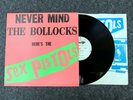 SEX PISTOLS NEVER MIND THE BOLLOCKS VINYL LP**WHITE PROMO LABEL*RECORD NM*1977**