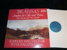 Brahms Sonatas for Cello & Piano No.1/2 R/P Wallfisch Chandos Digital NM LP