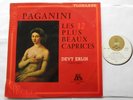 DEVY ERLIH / PAGANINI les 12 plus beaux caprices '60s FRANCE VIOLIN SOLO ADES LP