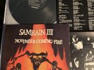 SAMHAIN III November Coming Fire LP Plan 9 ORIGINAL 1st press