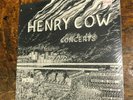 HENRY COW Concerts 1976 UK 2LP Still Sealed VINYL Record NEW OLD STOCK