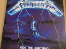 METALLICA Ride The Lightning LP 1984