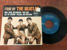Four By THE BEATLES EAP 1-2121 45rpm Jacket & Record