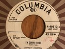 JOHNNY HORTON - I'M COMING HOME, COLUMBIA 4-40813-C, WLP 45 RPM, 1957, RARE