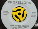 Power Pop 45 - Propellors - Just A Fool In Love - Esquire Records Near Mint HEAR