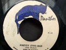 The Slicker Johnny Too Bad 7Inch Panther Vinyl record