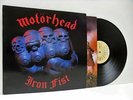 MOTORHEAD iron fist LP EX/EX-, BRNA 539, vinyl, album, with lyric inner, uk 1982