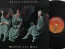 LP BLACK SABBATH HEAVEN AND HELL VERTIGO 1980 MADE IN UK HEAVY PROGRESSIVE ROCK