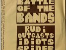 Battle Of The Bands 2x7” Good Vibrations : Outcasts, Rudi, Idiots, Spider.  RARE