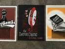 3 Dirtbombs Detroit Cobras silkscreen posters TMR Third Man Records lp 7” gories