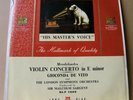 Gioconda de Vito Violin Concertos HMV 10