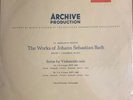 DG ARCHIVE Red L-198186/87/88-BACH-SUITES FOR VIOLONCELLO SOLO-FOURNIER-NM-TAS