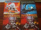 Iron Maiden. Live One & Dead One & Fear. NM- Hard Rock 4 Promo Record Flat Lot