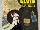 ELVIS PRESLEY Aloha From Hawaii QUADRADISC 1973 SATURN HYPE STICKER Nm Vinyl