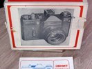 ZENIT ET RARE Russian SLR camera USSR in a box with case lens HELIOS 44-2
