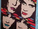 Kiss Asylum LP Vinyl Record Album with ad