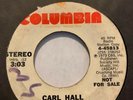Rare Northern Soul Promo 45/ Carl Hall 