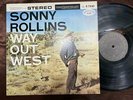 MINT  SONNY ROLLINS WAY OUT WEST CONTEMPORARY P-7578 STEREO PROMO JAPAN LP