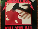 METALLICA 1983 KILL 'EM ALL FRENCH/UK IMPORT 2X12