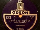 RARE   Joseph Plaut + Arthur Briggs   Jonny Spielt Auf    Odeon O-4051