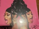CARDI B MEGAN THEE STALLION WAP Pink vinyl 12” record single IN HAND RARE Signed