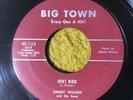 JIMMY WILSON AND HIS BAND - OH RED  / I’VE FOUND OUT - R&B 45 - BIG TOWN 45-123