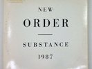 NEW ORDER LP Substance 1987 QWEST printed inners PROMO STAMP 1st US great copy