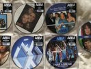 Abba 7x7”Singles Picture Discs Voulez Mother Chiquitita Summer Night Gimme Dream