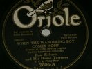 When Your Wandering Boy Comes Home Remember Me 1922 10