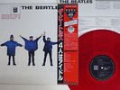 BEATLES HELP EMI/ODEON EAS-70134 Japan OBI MONO RED VINYL VINYL LP