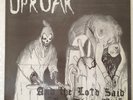 Uproar - and the Lord said let there be VG+/VG LP 1983 with inner Lightbeat