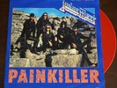 Judas Priest - Painkiller Red Vinyl Maxi SIngle UK 1990 CBS 12'' ORG Rare EX/VG+