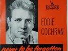 Eddie Cochran UK Liberty EP   Never To Be Forgotten EX/EX