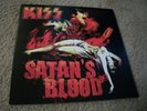 KISS 2 Lp Vinyl Live Import 'SATANS BLOOD' Live 1976 Clear Blood Splatter Vinyl