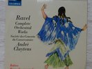 SAX 2477 RAVEL Orchestral Work CLUYTENS PARIS CONSERV COLUMBIA STEREO B/S LP EX+
