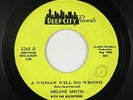 Crossover Soul 45 - Helene Smith - A Woman Will Do Wrong - Deep City - mp3