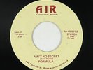 Funk Boogie/Modern Soul 45 - Formula 1 - Ain't No Secret - AIR - mp3 - rare