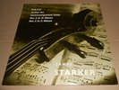 33CX 1515 Blue/Gold JANOS STARKER Bach Suites For Solo Cello NOs: 2 & 5     RARE