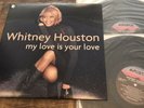 WHITNEY HOUSTON   MY LOVE IS YOUR LOVE Original VG++ 2 LPs 1998