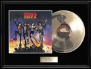 KISS DESTROYER ALBUM FRAMED LP WHITE GOLD SILVER PLATINUM TONED RECORD RARE