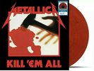 Metallica Kill 'Em All Fire Engine Red Walmart Vinyl LP Sealed Limited Exclusive