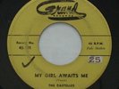 Doo Wop R&B Vocal THE CASTELLES My Girl Awaits Me / Sweetness GRAND 101 45 HEAR