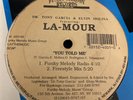 LA-MOUR YOU TOLD ME -Baby Baby 12” FUNKY MELODY RARE FREESTYLE VG++Nice