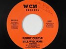 Modern Soul Boogie 45 - Bill Williams & Billeo - Robot People - WCM - mp3 rare