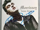 Morrissey Autograph Vinyl LP Signed Bona Drag 2016 Pop Up Store The Smiths