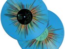 Evangelion Finally 2x BLUE SPLATTER VINYL LP anime Neon Genesis Soundtrack Score