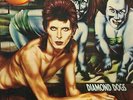 DAVID BOWIE Diamond Dogs LP VINYL UK Rca Victor 1974 11 Track Orange Label