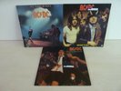 AC/DC - Let There Be Rock/Highway To Hell/If You Want Blood - 3 x LP SET - EX/VG