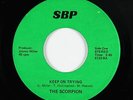 Sweet Soul/Funk 45 - The Scorpion - Keep On Trying - SBP - mp3 - rare