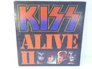 KISS ALIVE II Double Album Set 12” Vinyl Album LP With Evolution Of Kiss Insert